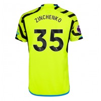 Camisa de time de futebol Arsenal Oleksandr Zinchenko #35 Replicas 2º Equipamento 2023-24 Manga Curta